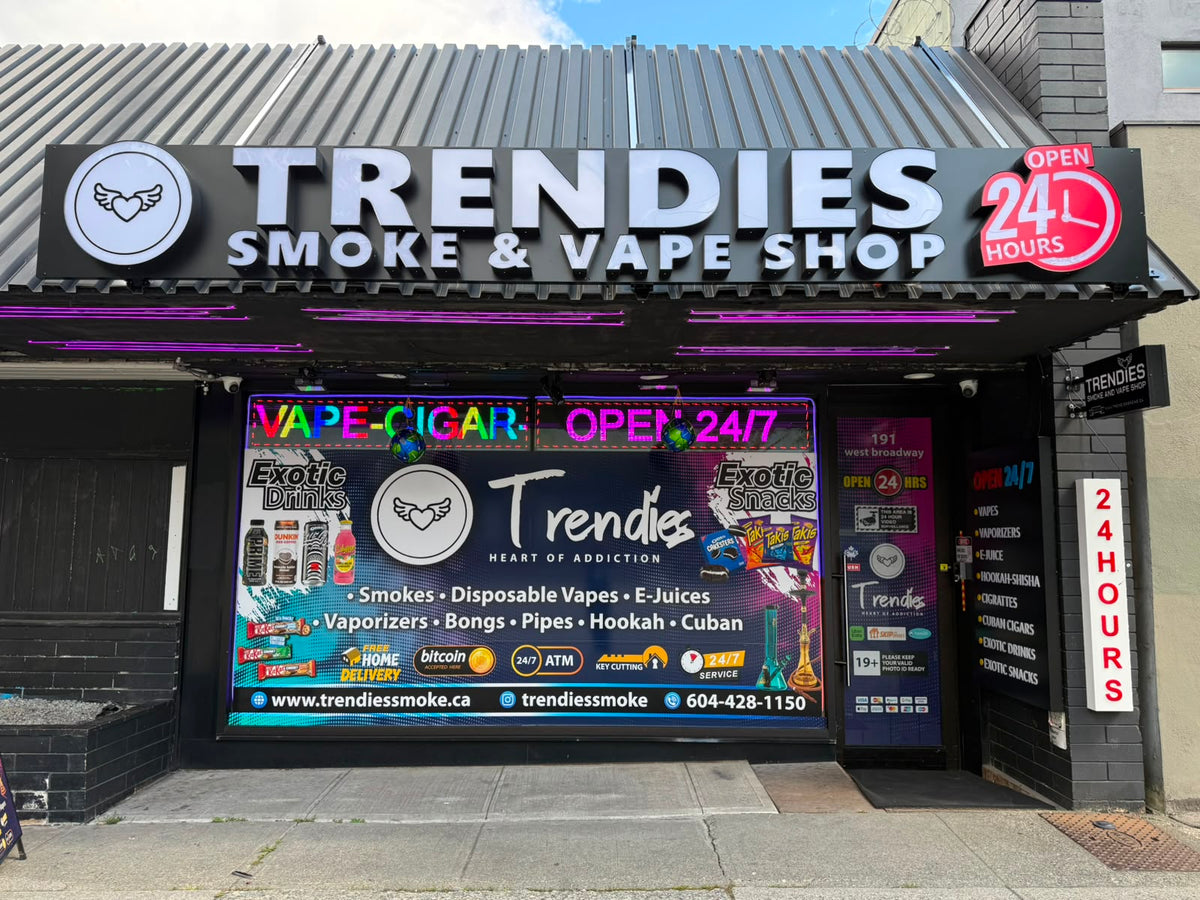 Trendies Smoke and Vape store in Vancouver