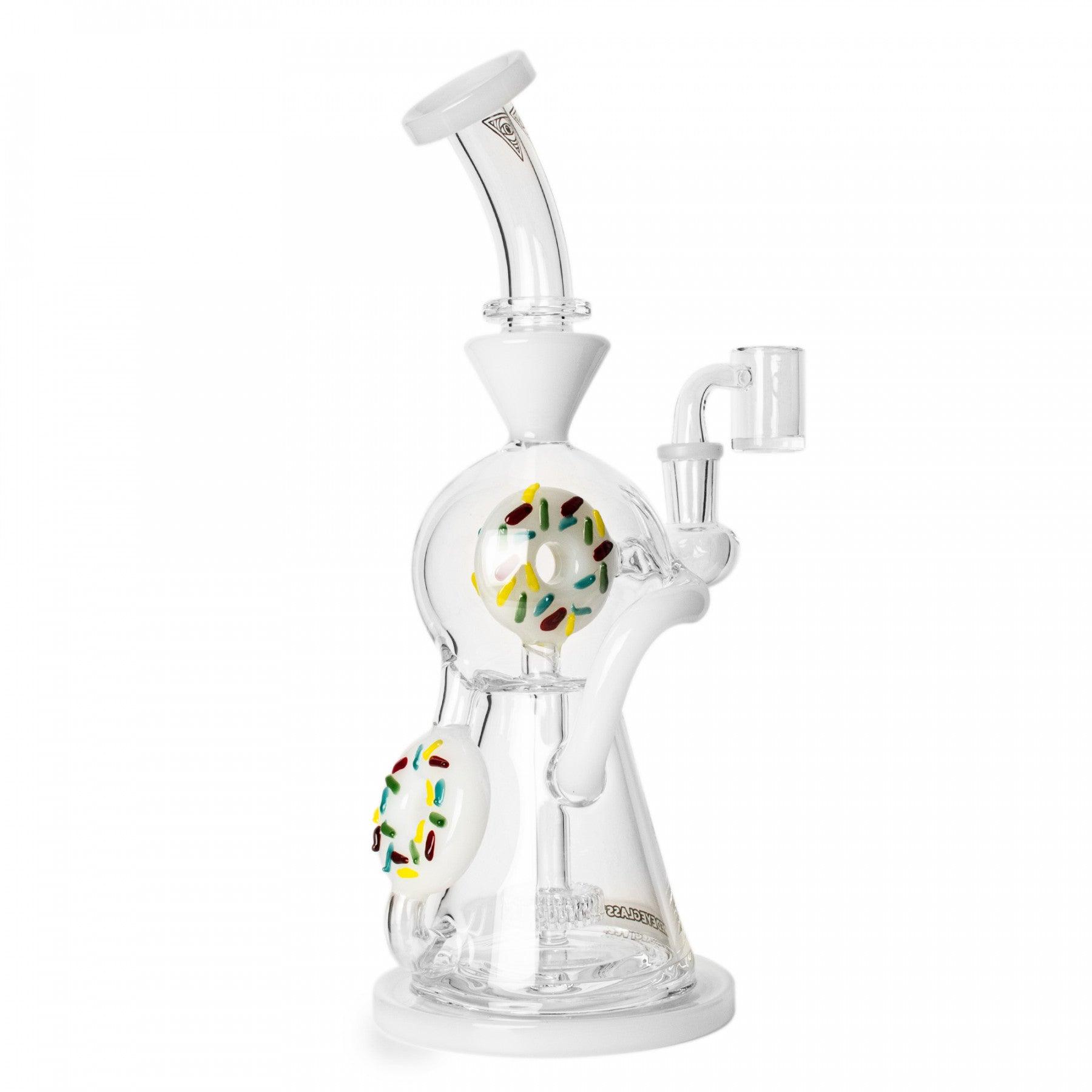 12" Donut Concentrate Recycler - Trendies Smoke and Vape