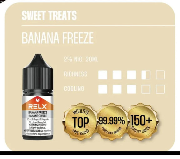 Relex Ejuice 20mg - Trendies Smoke and Vape