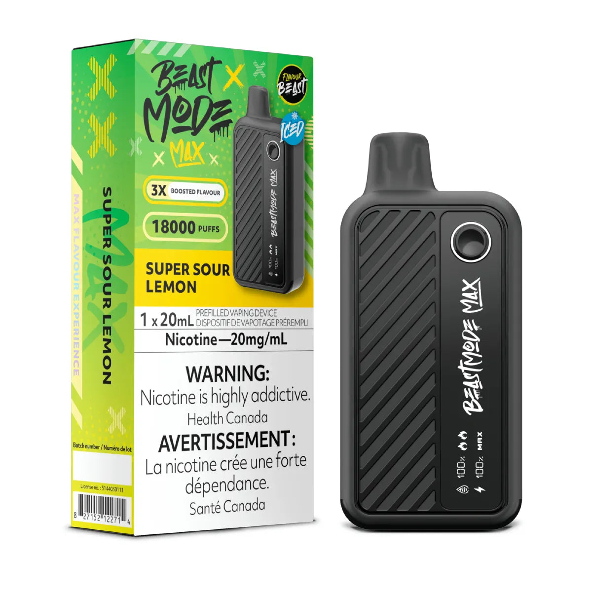 Flavour Beast Max 18K Puffs Disposable Vape Canada Trendies Smoke and Vape Flavour Beast Max 18K Puffs Disposable Vape Canada Trendies Smoke and Vape
