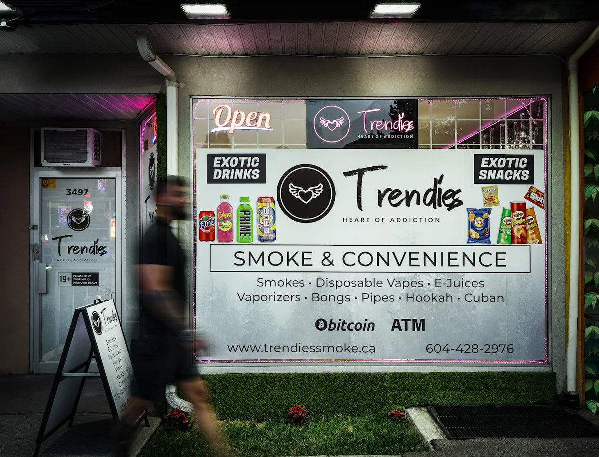 Trendies Smoke and Vape store in Vancouver