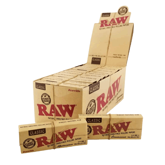 Raw Classic with Rolled Tips - 1 1/4 Size