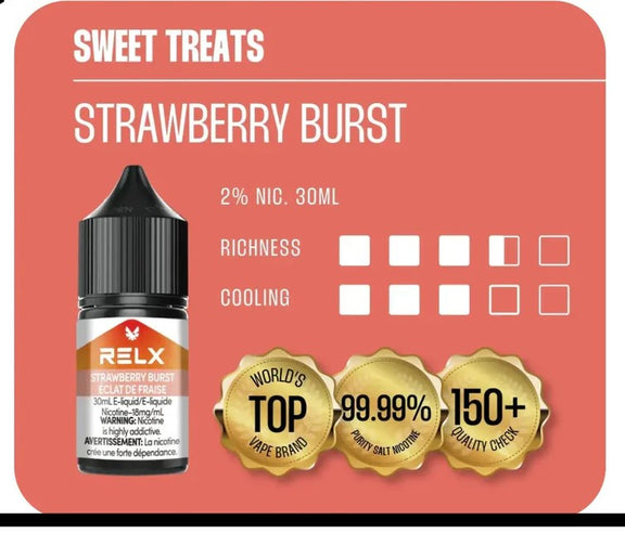 Relex Ejuice 20mg - Trendies Smoke and Vape