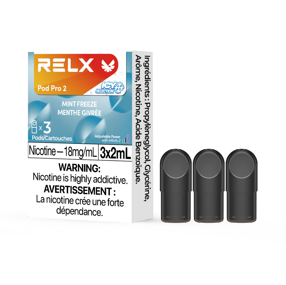 Relx Pod Pro 2 Replacement Pods | Compatible & Sealed Pods Trendies Smoke and Vape Relx Pod Pro 2 Replacement Pods | Compatible & Sealed Pods Trendies Smoke and Vape