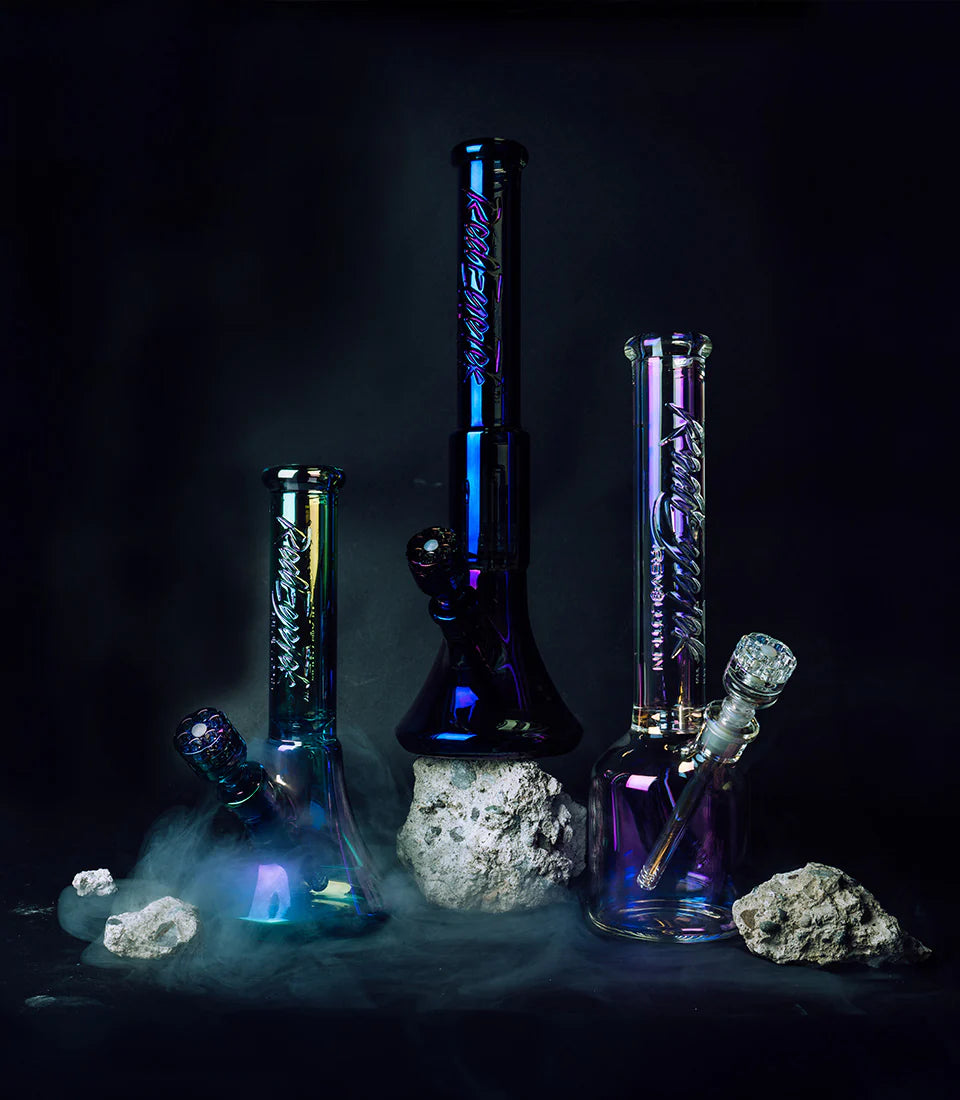 19" 7mm Thick Terminator Revolution Dual Chamber Water Pipe