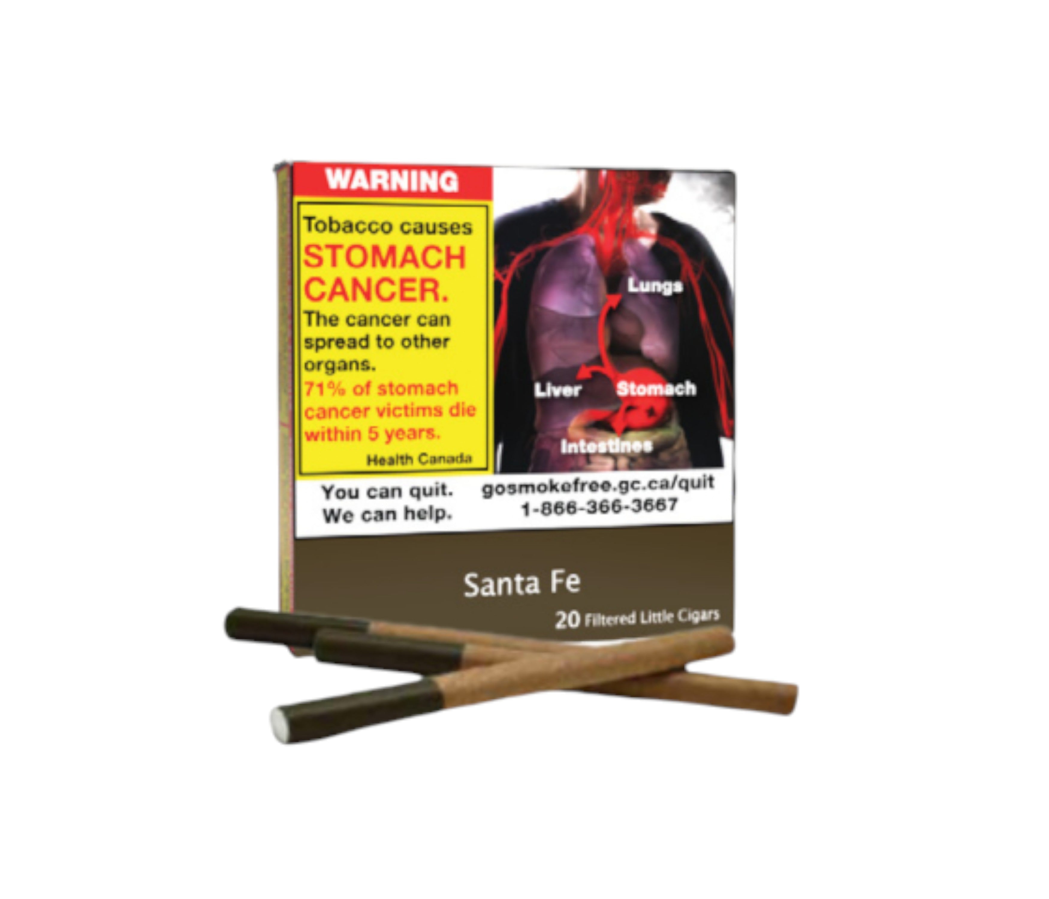 Santa Fe Smooth Filtered Cigar Pack of 20